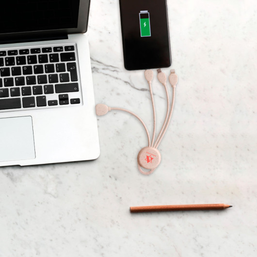 Wheat Straw Charging Cables Feature